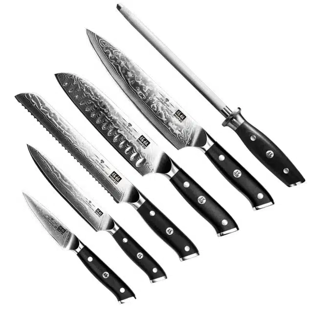 shanzuproseries6-pcdamascussteelknifeset