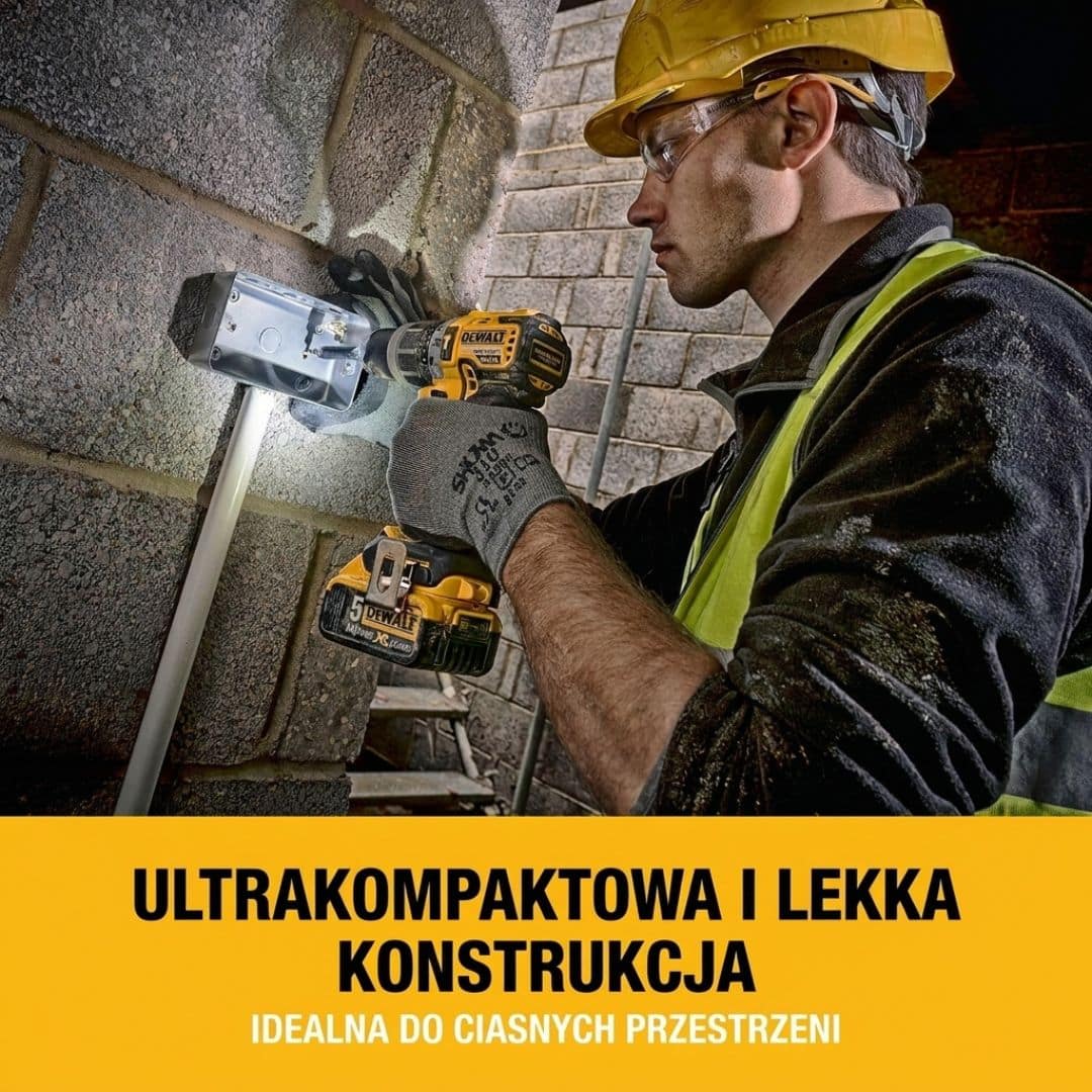 Ergonomia DeWalt DCD796P2 - comfort dopo 8 ore