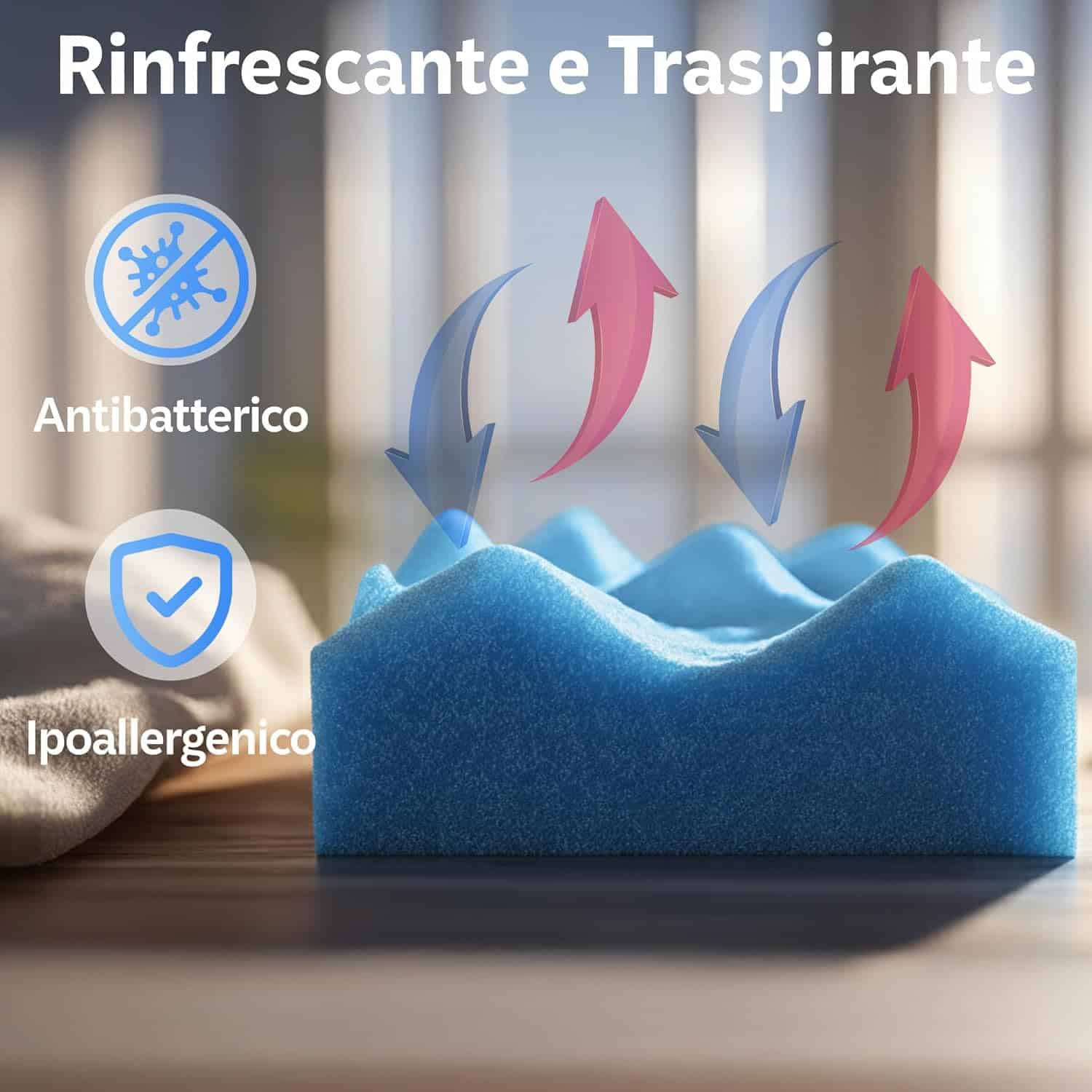 Fodera Aloe Vera rinfrescante