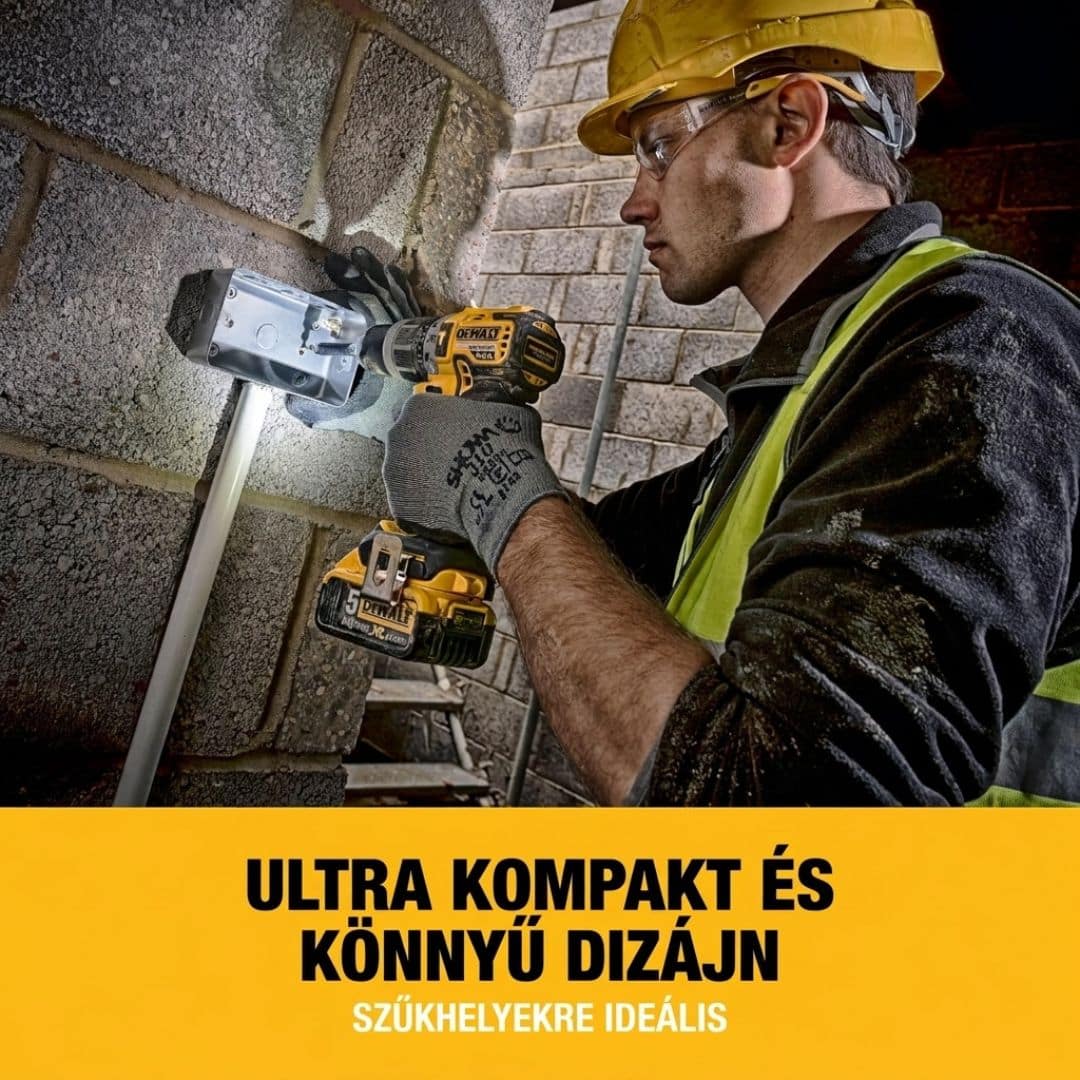 DeWalt DCD796P2 ergonómia - kényelem 8 óra után is