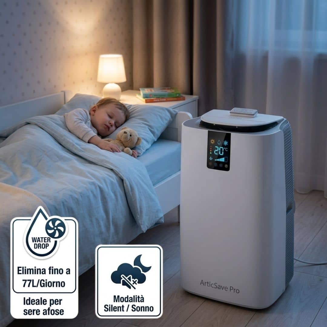 ArcticSave Pro raffresca deumidifica 3 in 1