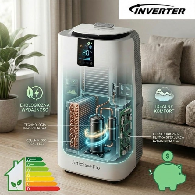 ArcticSave Pro mniejsze rachunki większy komfort Inverter