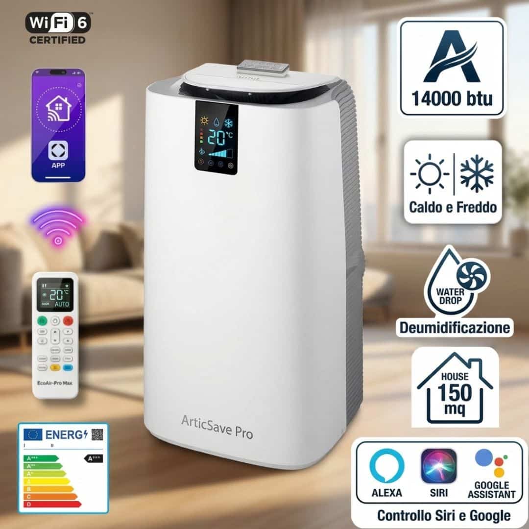 ArcticSave Pro climatizzatore portatile Inverter