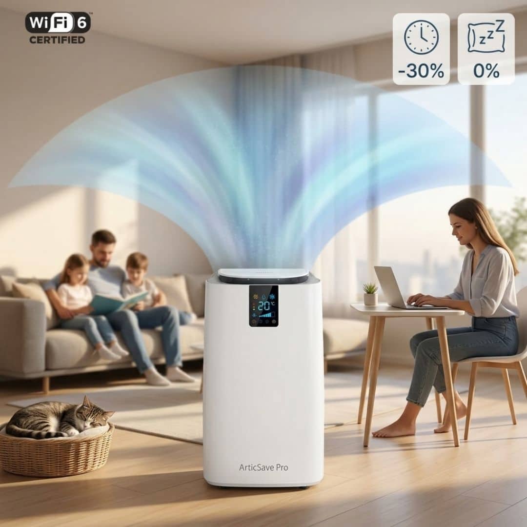 ArcticSave Pro aria fresca senza correnti ArcticFlow