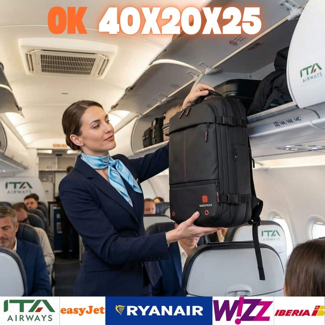 VacoPack dimensiuni bagaj de mână